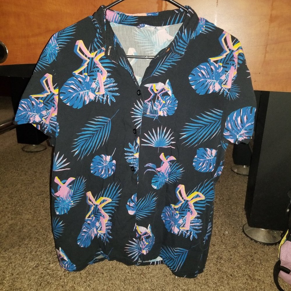 Dutch Bros - Hawaiian Button Up